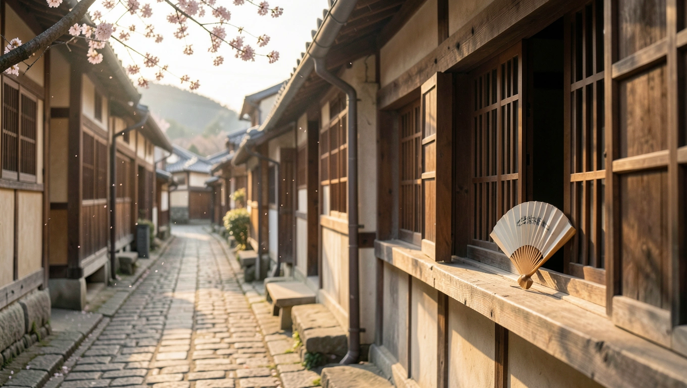 전주 한옥마을의 아름다운 풍경