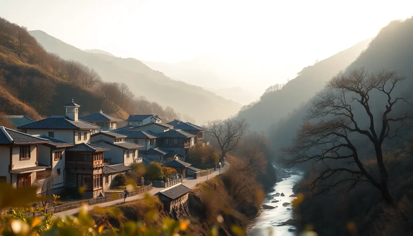 숨겨진 국내 여행지의 아름다운 풍경